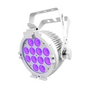 CHAUVET SLIMPAR PRO H - RGBAW & UV high power wash light WHITE CASING