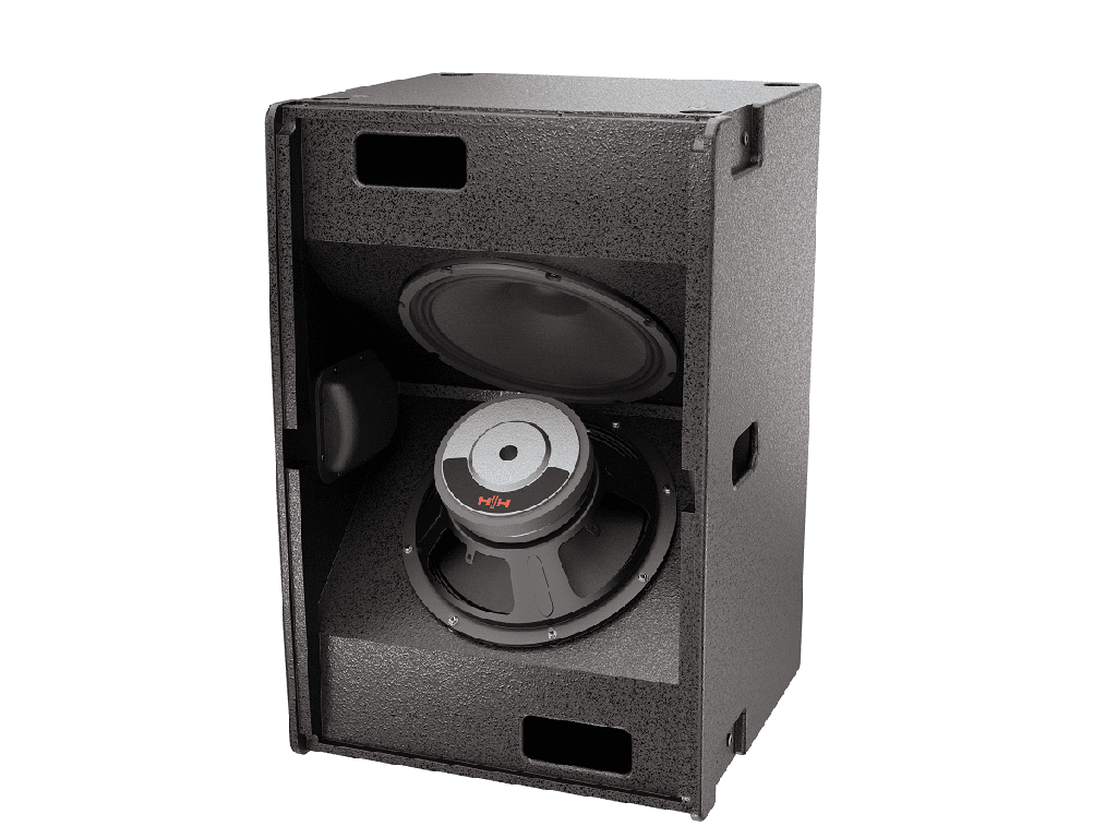 HH TESSEN 2 x 12" POWERED LINE ARRAY SUBWOOFER