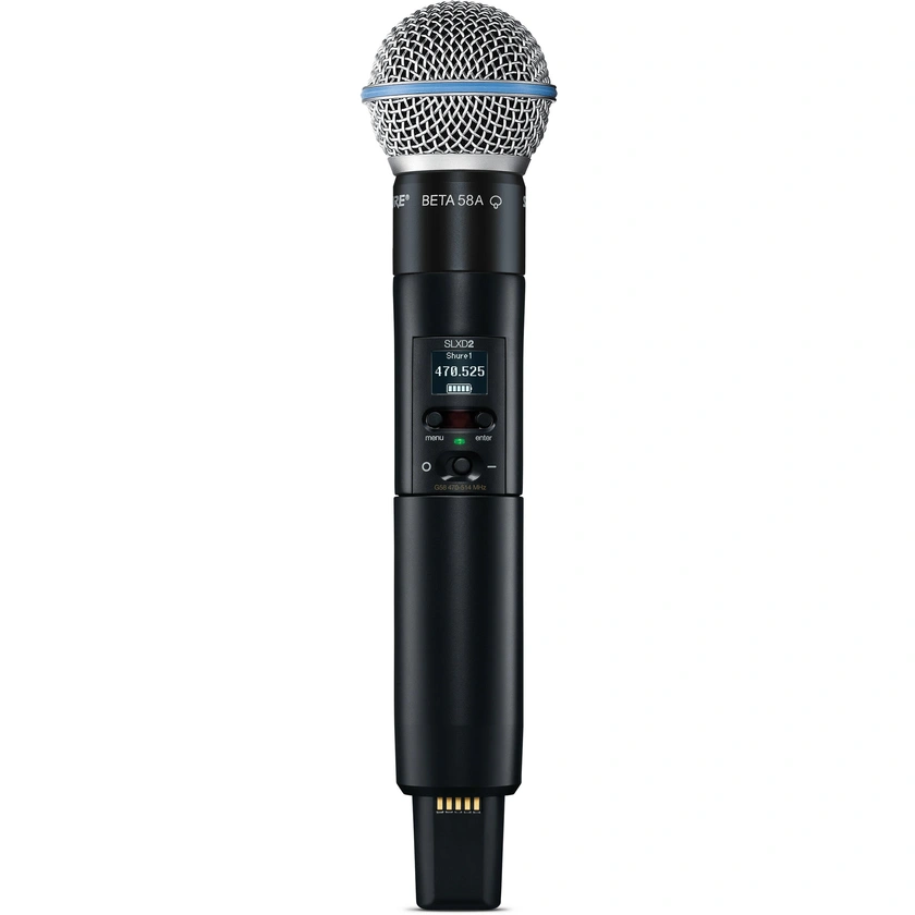 Shure SLXD24/B58 Wireless Handheld Microphone System with Beta 58A Capsule