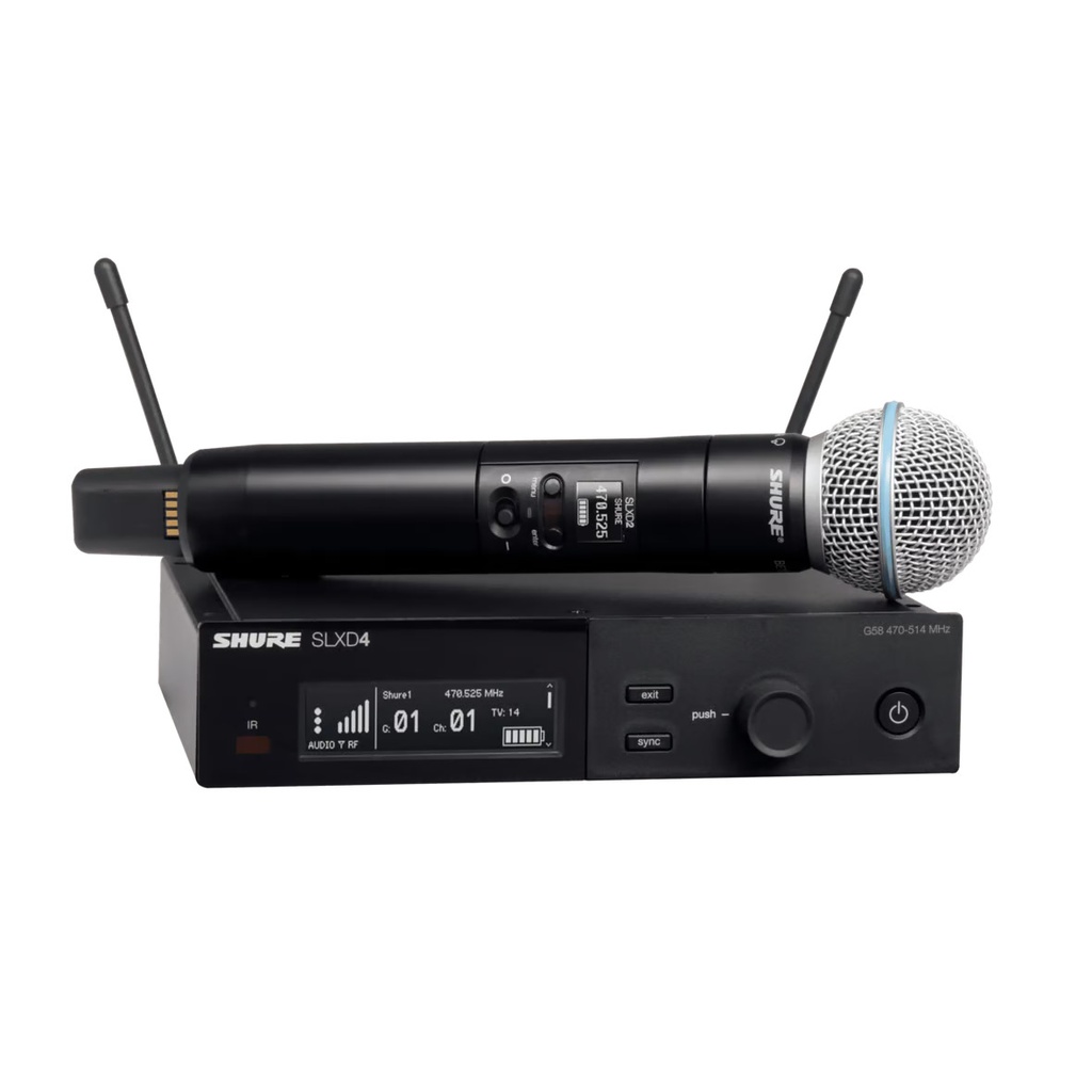 Shure SLXD24/B58 Wireless Handheld Microphone System