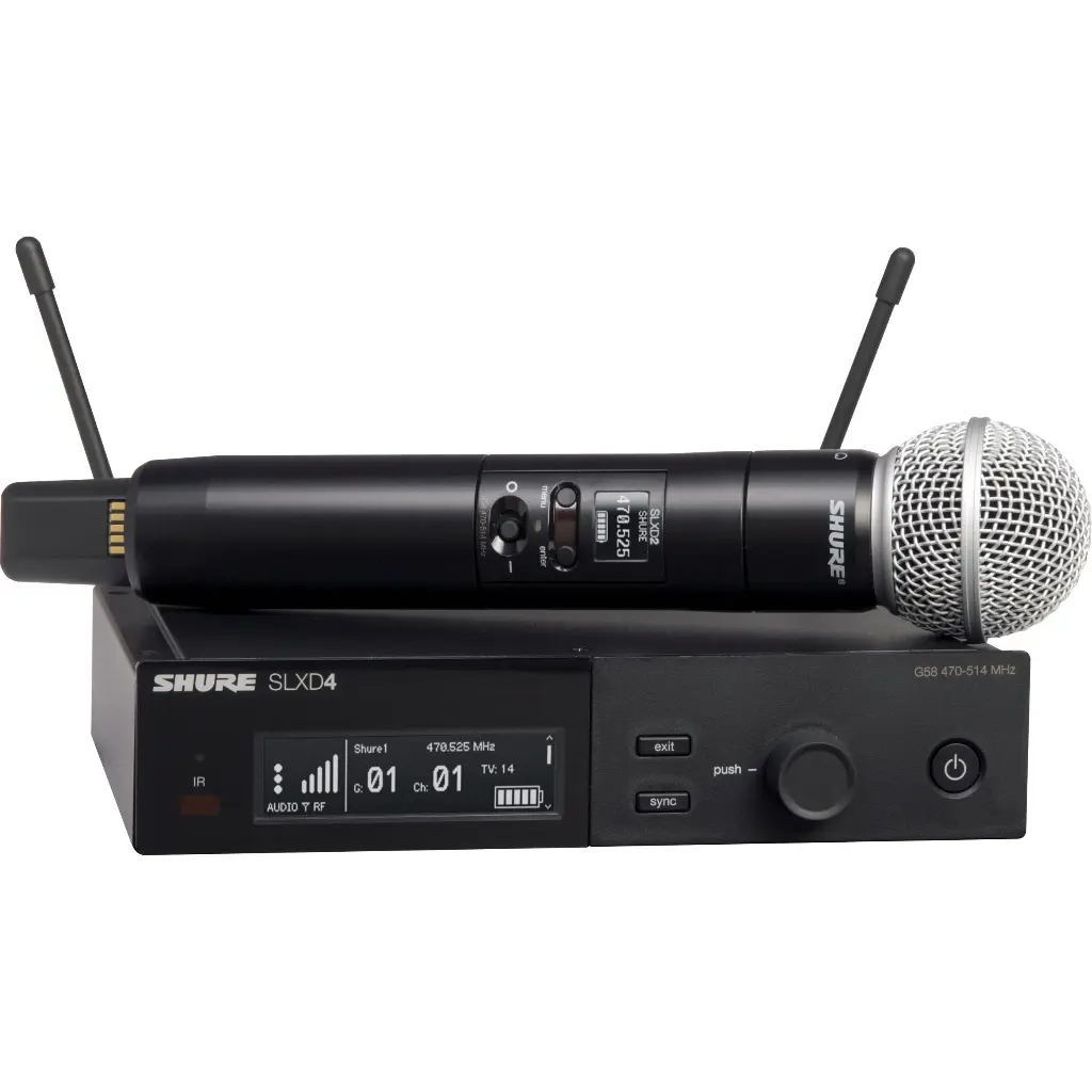 Shure SLXD24/SM58 Wireless Handheld Microphone System