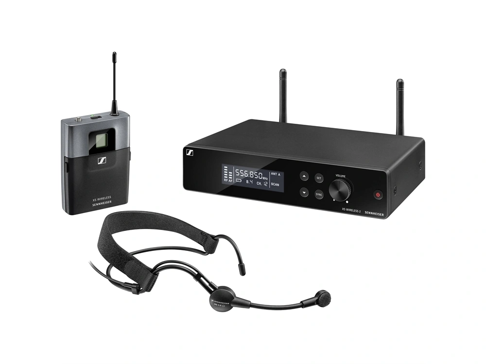 Sennheiser XSW 2-ME3-A Wireless Headset Microphone System