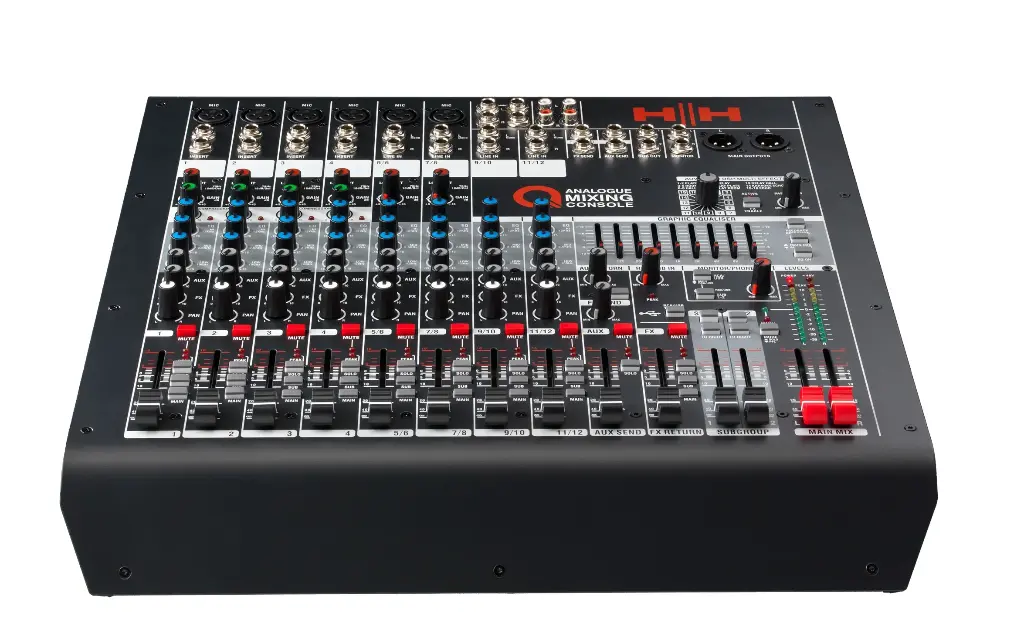 HH Q12FX Analogue Mixing Console