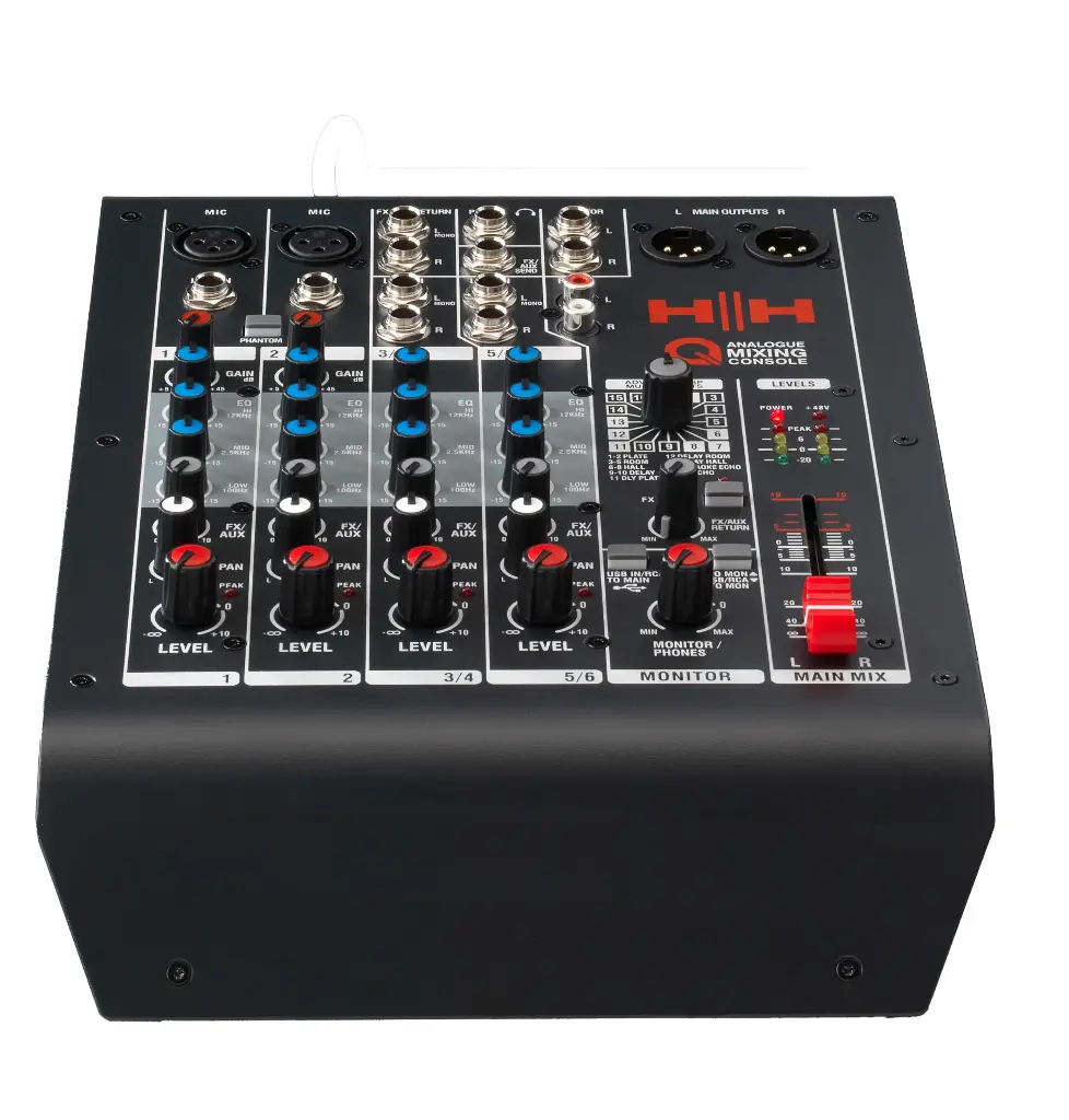 HH Q6FX Analogue Mixing Console