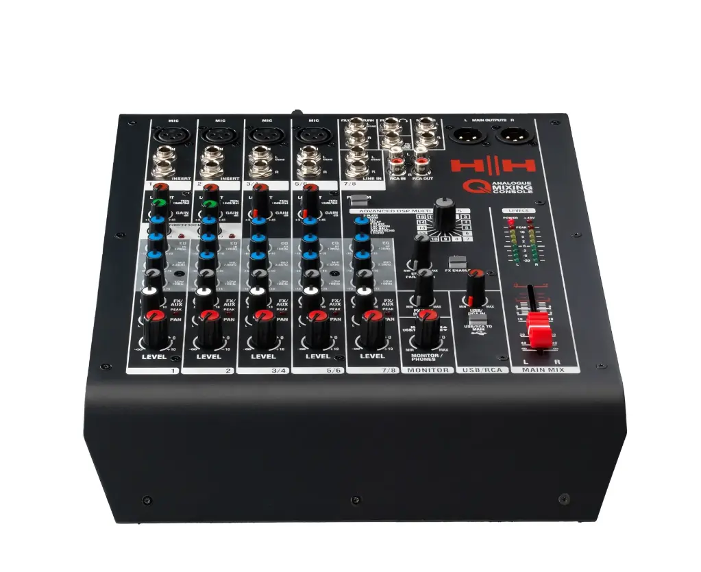HH Q8FX Analogue Mixing Console
