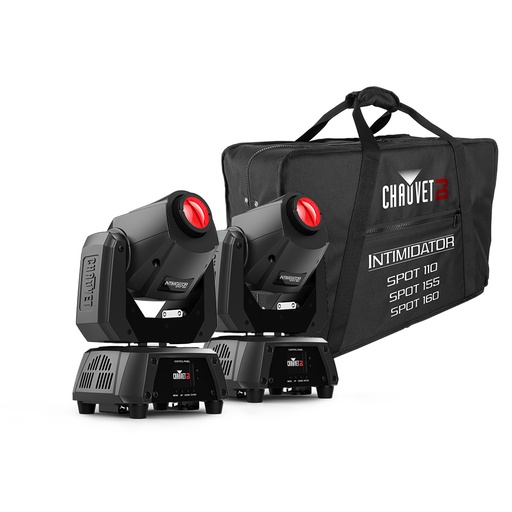 [INTIM160ILS+BAG] 2x Intimidator 160 Spot ILS + Gear Bag