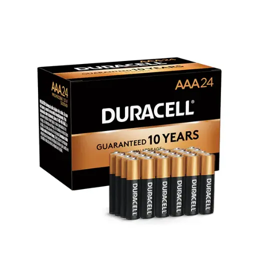 [DURCO24AAA] Duracell Coppertop Alkaline AAA 24pk