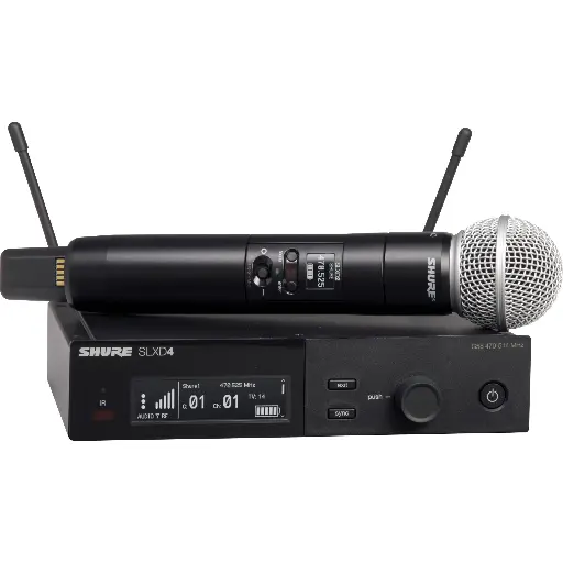 [SLXD24-SM58] Shure SLXD24/SM58 Wireless Handheld Microphone System