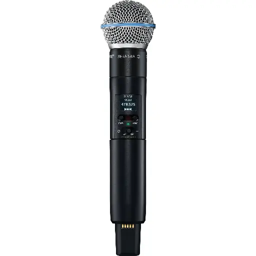 [SLXD2-BETA58] Shure SLXD2/B58 Wireless Handheld Microphone Transmitter 