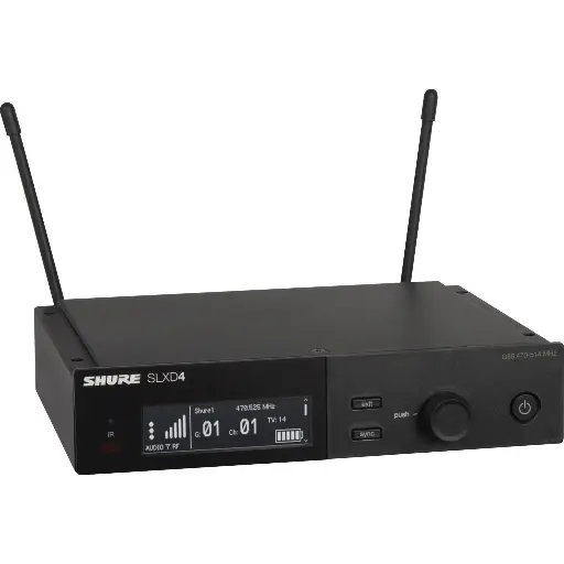 [SLXD4] Shure SLXD4 Digital Wireless Receiver 