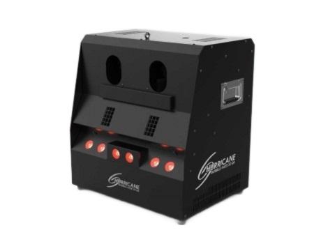 [HBUBBLEHAZEX2Q6] CHAUVET Hurricane Bubble X2Q6